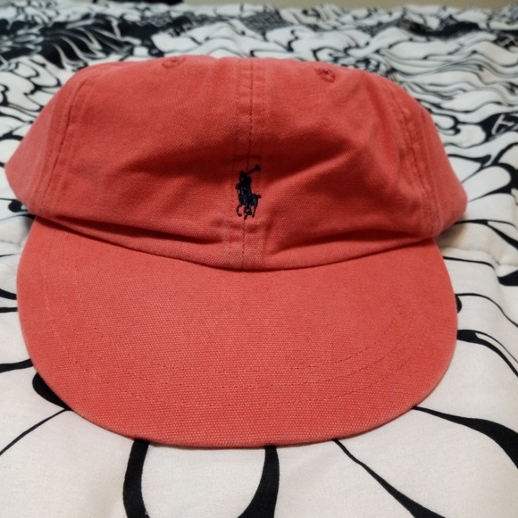 vintage Polo by Ralph Lauren Pink Dad Hat - Picture 1 of 2